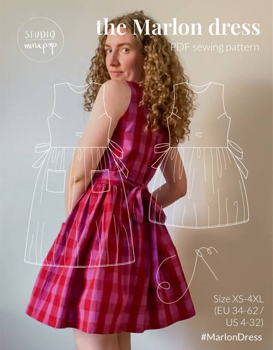Marlon dress PDF sewing pattern