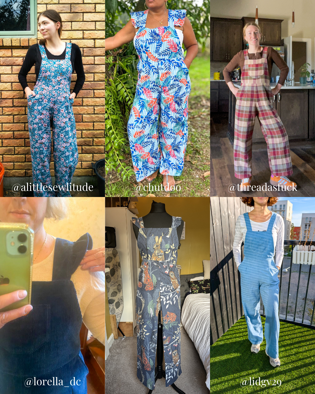 Max jumpsuit PDF sewing pattern