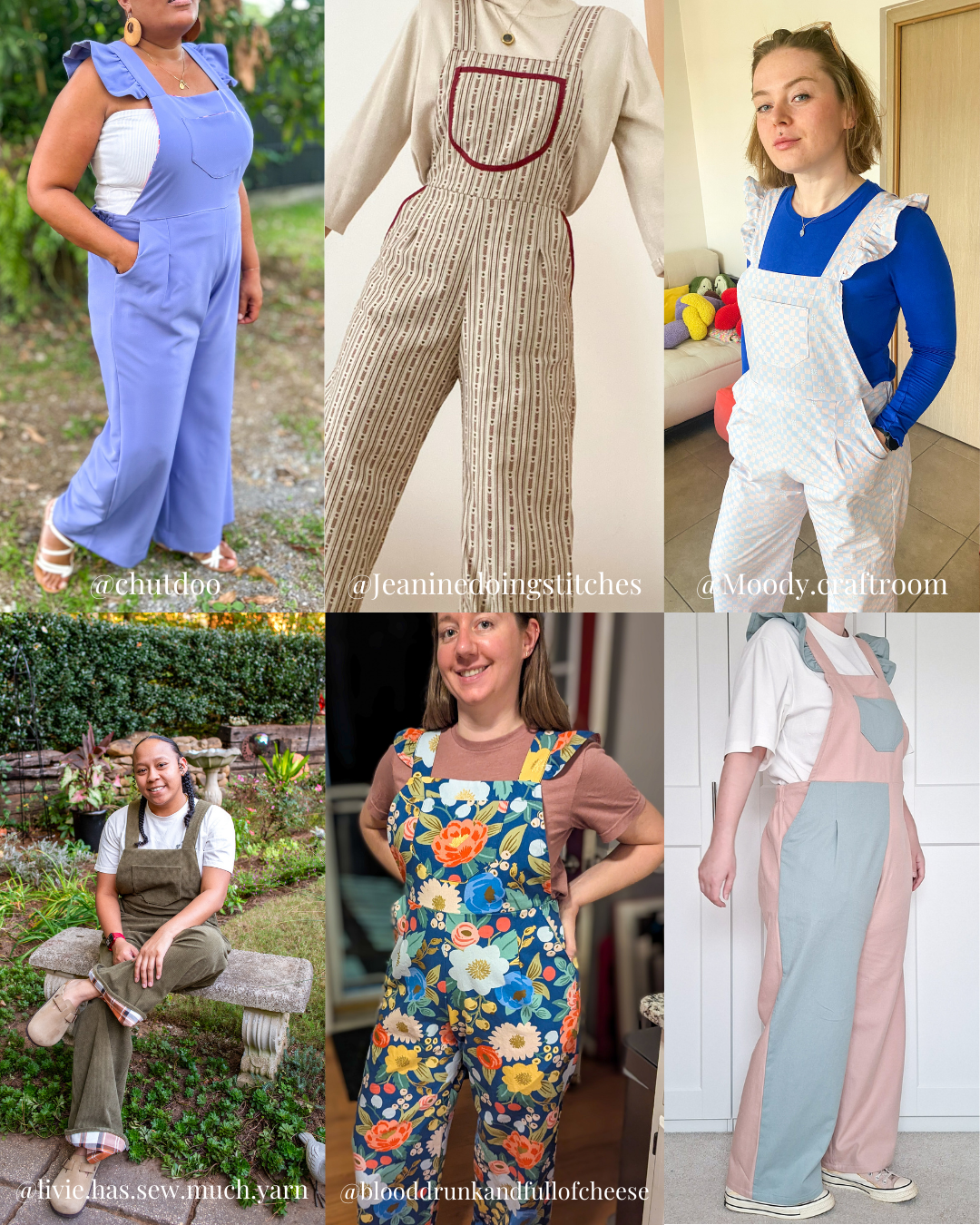 Max jumpsuit PDF sewing pattern