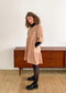 Maple dress in misty pink linen - size S