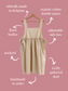 Ellie pinafore - size S