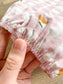 Maple dress in apricot picnic - size S