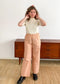 Wren pant in mustard picnic - size S