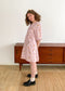 Maple dress in apricot picnic - size S