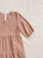 Maple dress in misty pink linen - size S