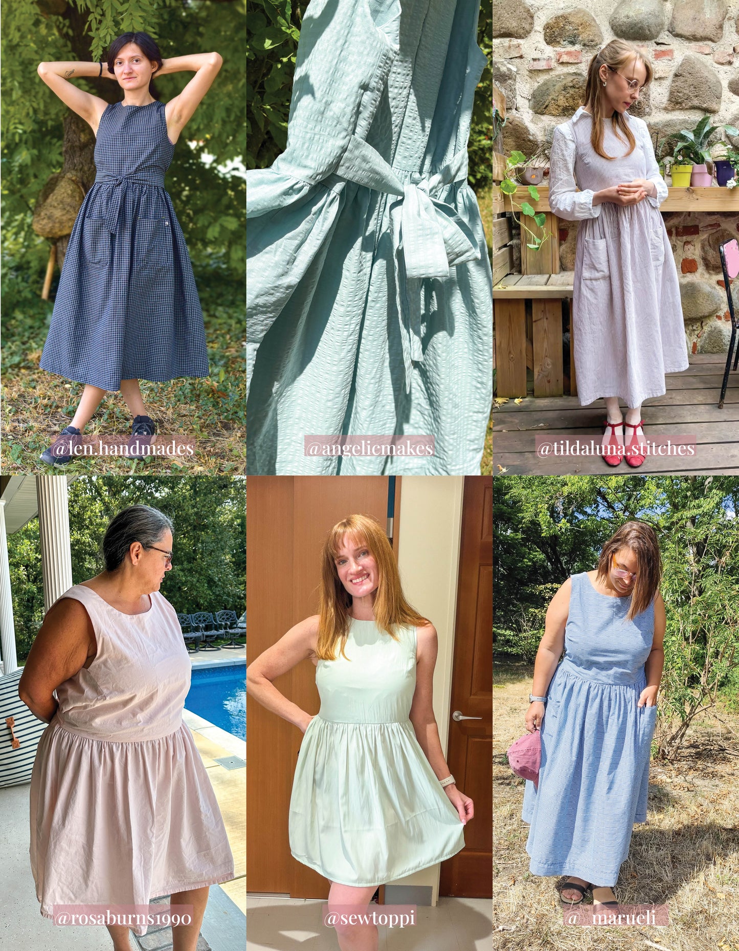 Marlon dress PDF sewing pattern
