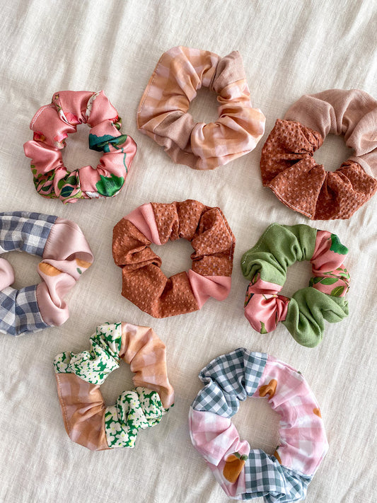 Zero waste scrunchie