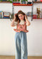 Meadow top in floral silk/cotton  Studio Minapop