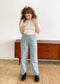 Wren pant in green gingham