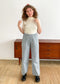 Wren pant in green gingham